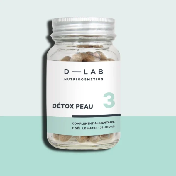 D-LAB Nutricosmetics – maisto papildas odos detoksikacijai „Détox Peau”