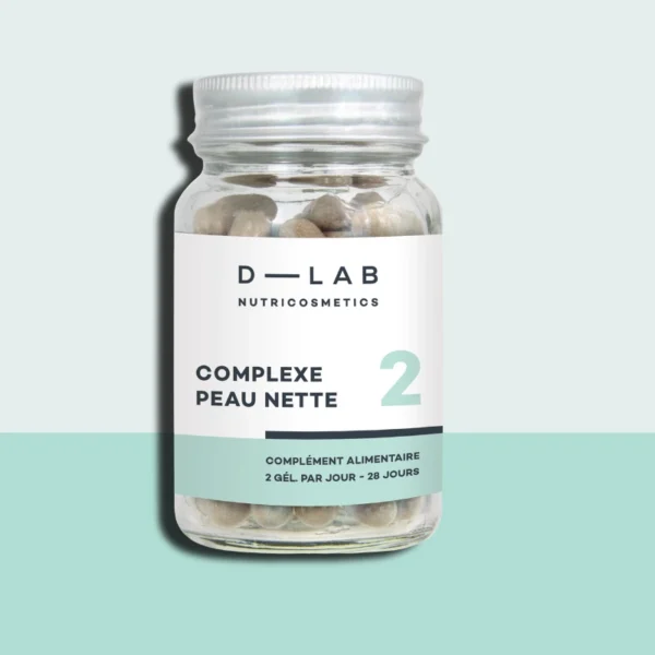 D-LAB Nutricosmetics – odą skaistinantis maisto papildų kompleksas „Complexe Peau Nette“