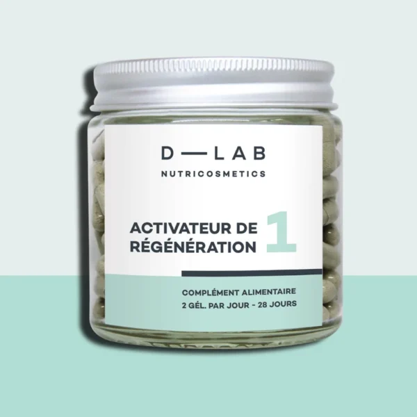 D-LAB Nutricosmetics – odos regeneraciją skatinantis maisto papildų kompleksas „Activateur de Régénération”