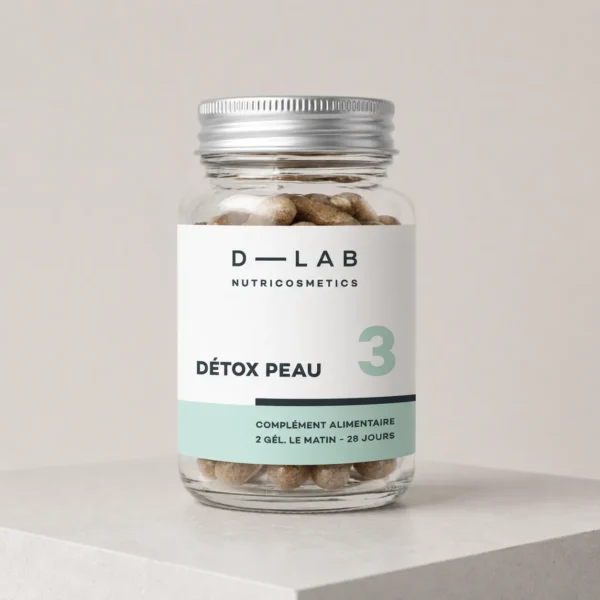 D-LAB Nutricosmetics – maisto papildas odos detoksikacijai „Détox Peau”