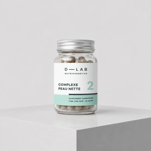 D-LAB Nutricosmetics – odą skaistinantis maisto papildų kompleksas „Complexe Peau Nette“