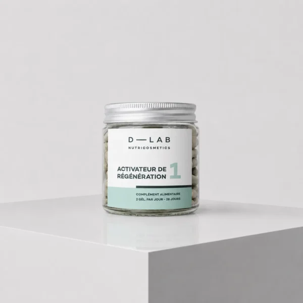 D-LAB Nutricosmetics – odos regeneraciją skatinantis maisto papildų kompleksas „Activateur de Régénération”
