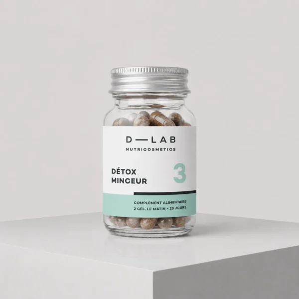 D-LAB Nutricosmetics – maisto papildas lieknėjimo detoksikacijai „Détox Minceur“