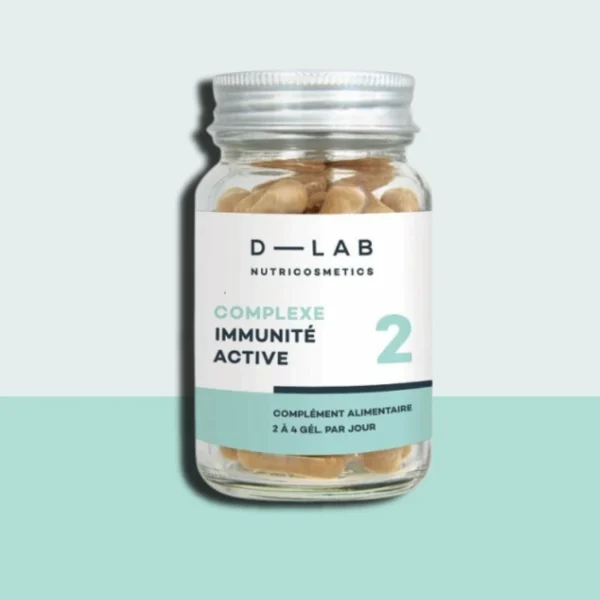 D-LAB Nutricosmetics – maisto papildas imunitetui stiprinti „Immunite Active“