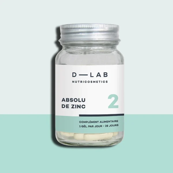 D-LAB Nutricosmetics – maisto papildas cinkas „Absolu de Zinc“