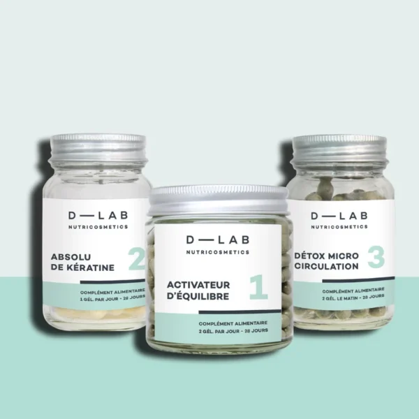 D-LAB Nutricosmetics – maisto papildas plaukų slinkimui stabdyti „Masse-Capillaire“