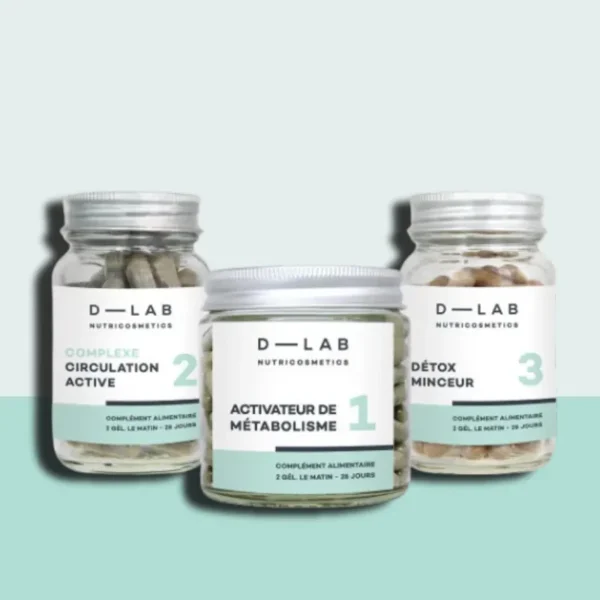 D-LAB Nutricosmetics – maisto papildas riebalų deginimui „Brûle-Graisses“