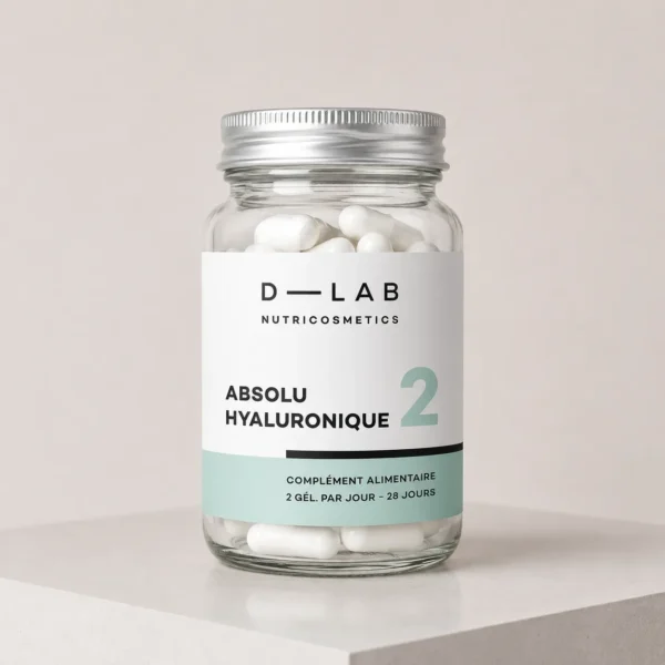 D-LAB Nutricosmetics – maisto papildas odos drėkinimui „Absolu Hyaluronique“