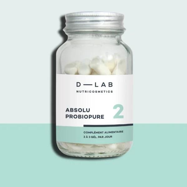 D-LAB Nutricosmetics – maisto papildas bioflora „Absolu Probiopure“
