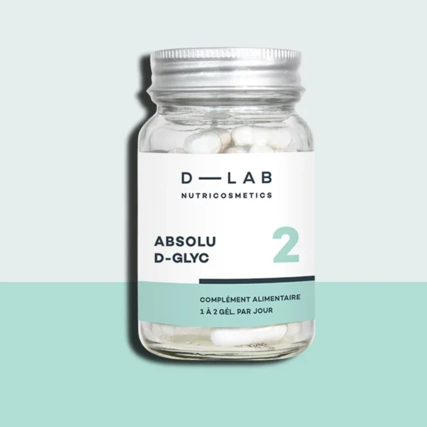 D-LAB Nutricosmetics – maisto papildas mažinantis senėjimą „Absolu D-GLYC“