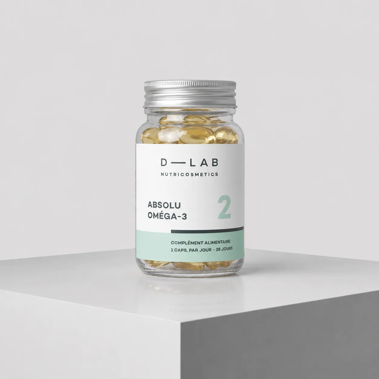 D-LAB Nutricosmetics – maisto papildas „Absolu Omega-3“