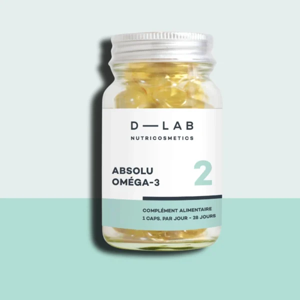 D-LAB Nutricosmetics – maisto papildas „Absolu Omega-3“