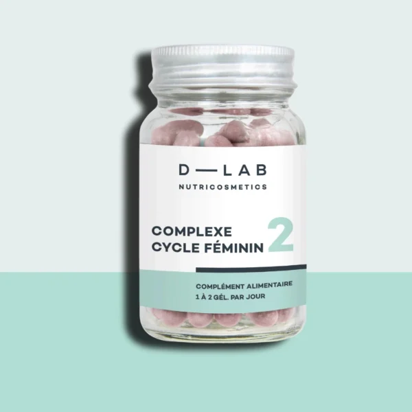 D-LAB Nutricosmetics – maisto papildas hormonų pusiausvyrai „Complexe Cycle Feminin“