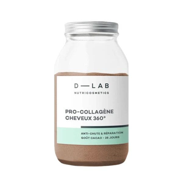 D-LAB Nutricosmetics – maisto papildas plaukų augimui „Pro-Collagène Cheveux 360°“