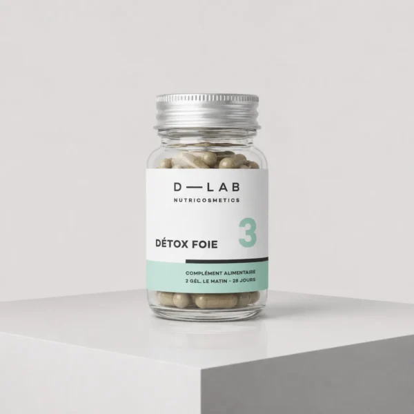 D-LAB Nutricosmetics – maisto papildas kepenų detoksikacijai „Detox Foie“