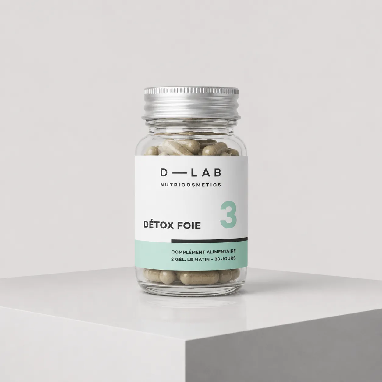 D-LAB Nutricosmetics – maisto papildas kepenų detoksikacijai „Detox Foie“