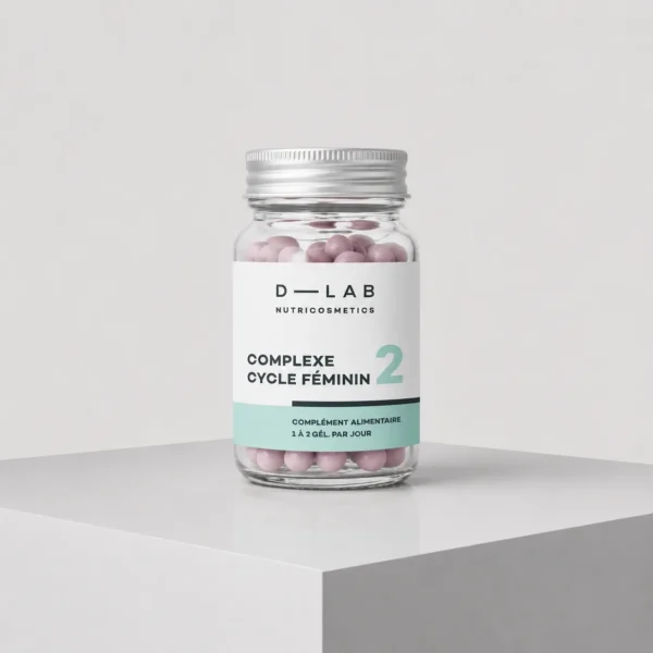 D-LAB Nutricosmetics – maisto papildas hormonų pusiausvyrai „Complexe Cycle Feminin“