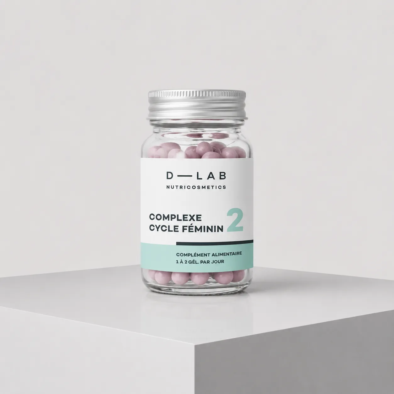 D-LAB Nutricosmetics – maisto papildas hormonų pusiausvyrai „Complexe Cycle Feminin“