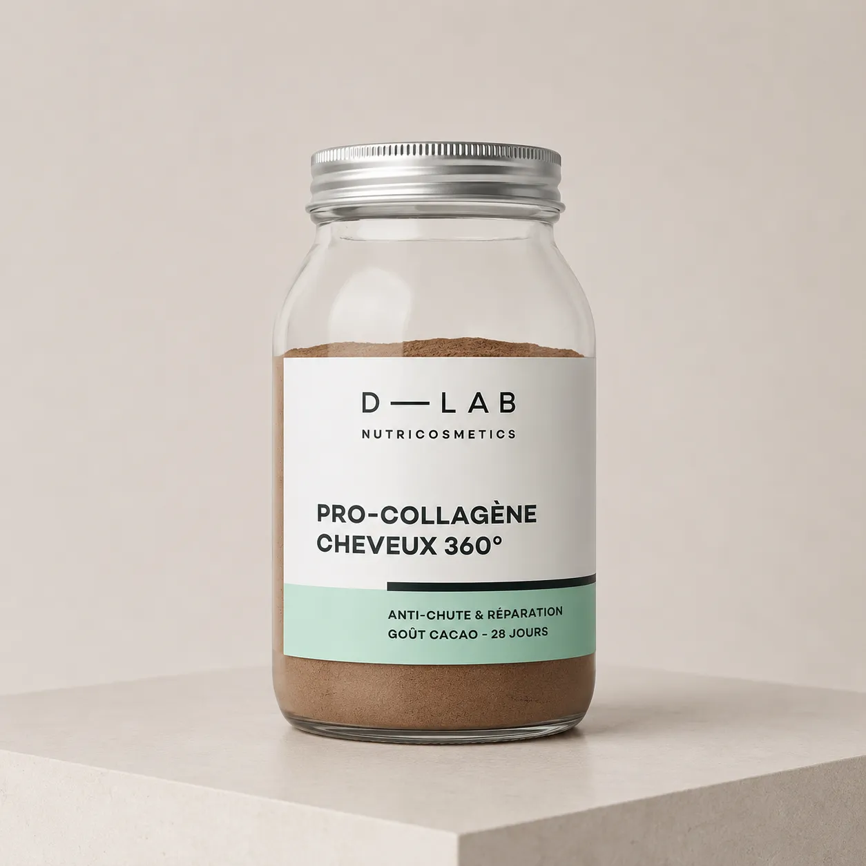 D-LAB Nutricosmetics – maisto papildas plaukų augimui „Pro-Collagène Cheveux 360°“