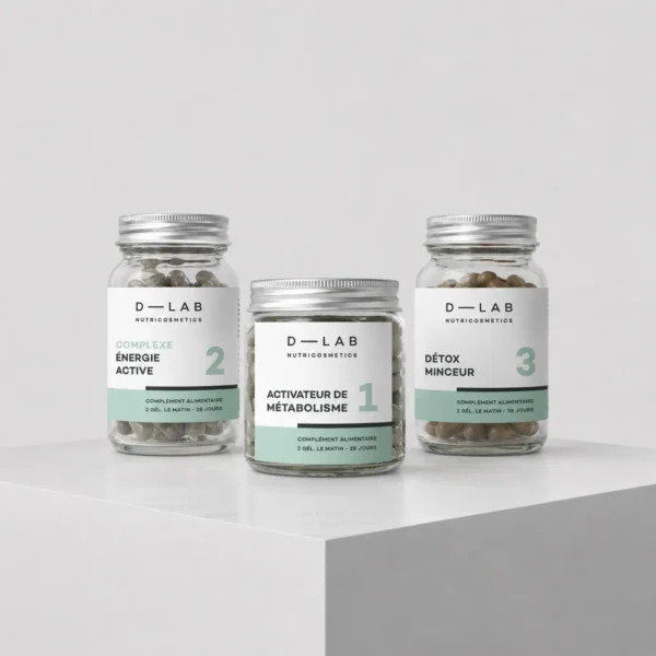 D-LAB Nutricosmetics – maisto papildas riebalų deginimui „Brûle-Graisses“