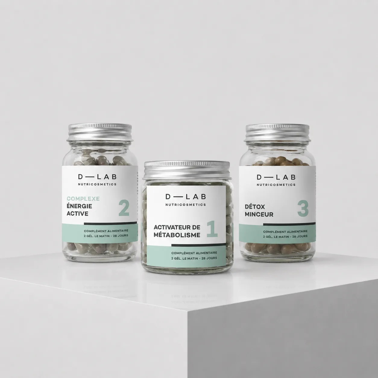 D-LAB Nutricosmetics – maisto papildas riebalų deginimui „Brûle-Graisses“