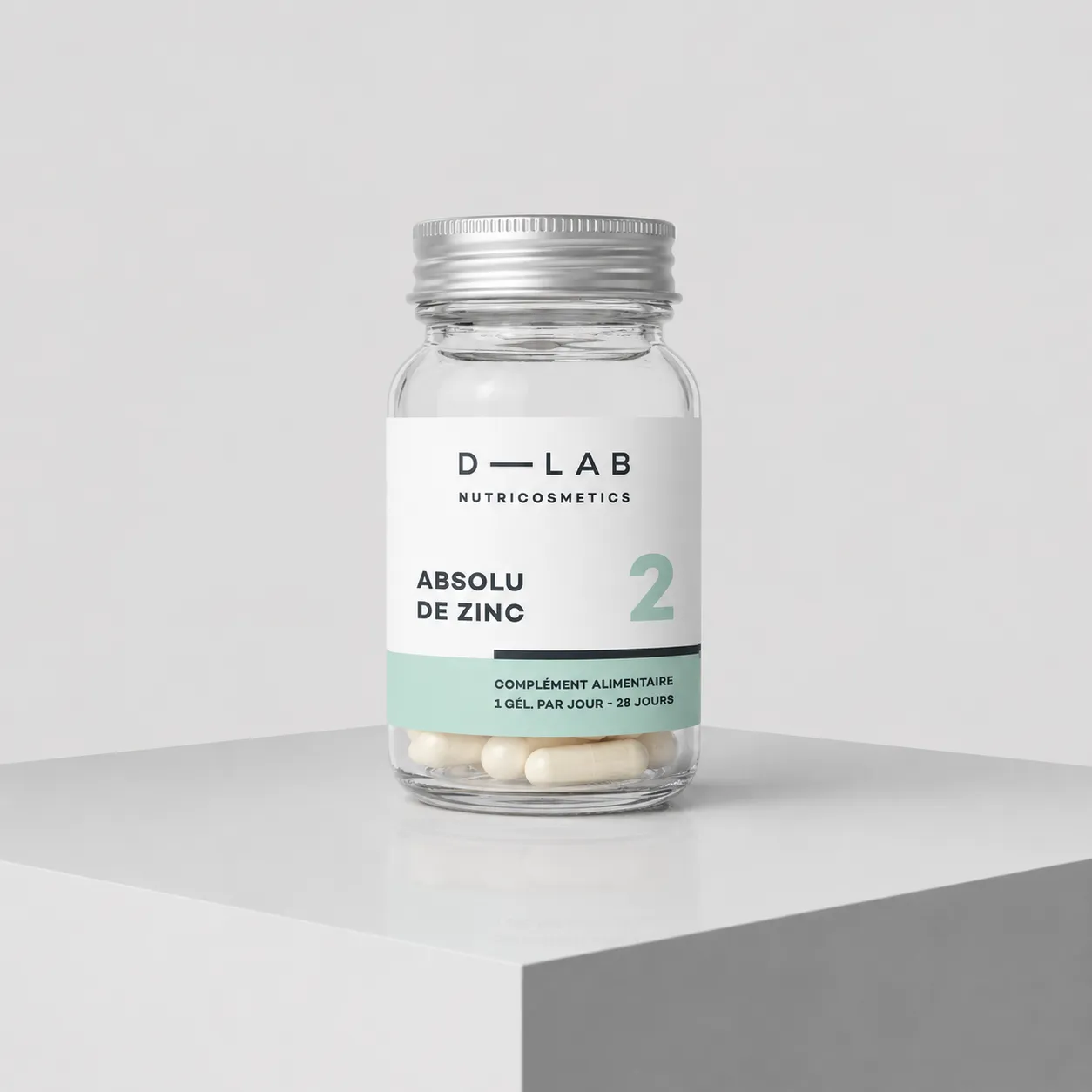 D-LAB Nutricosmetics – maisto papildas cinkas „Absolu de Zinc“
