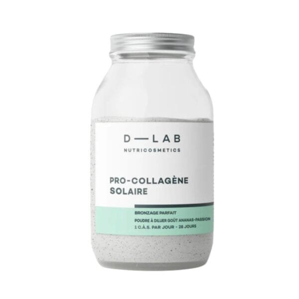 D-LAB Nutricosmetics – kolageno maisto papildas įdegio skatinimui Pro-Collagene Solaire
