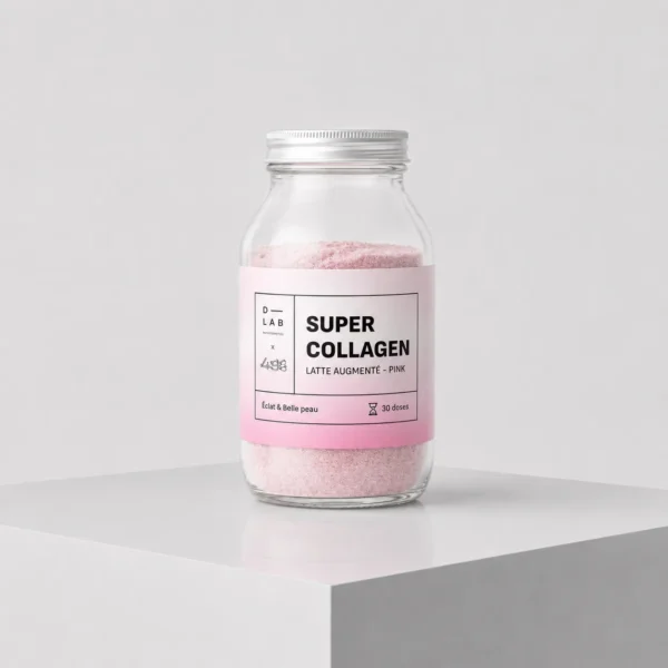 D-LAB Nutricosmetics – kolageno maisto papildas Super Collagen Pink Latte