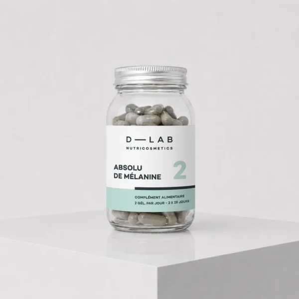 D-LAB Nutricosmetics – maisto papildas melaninas „Absolu de Melanine“