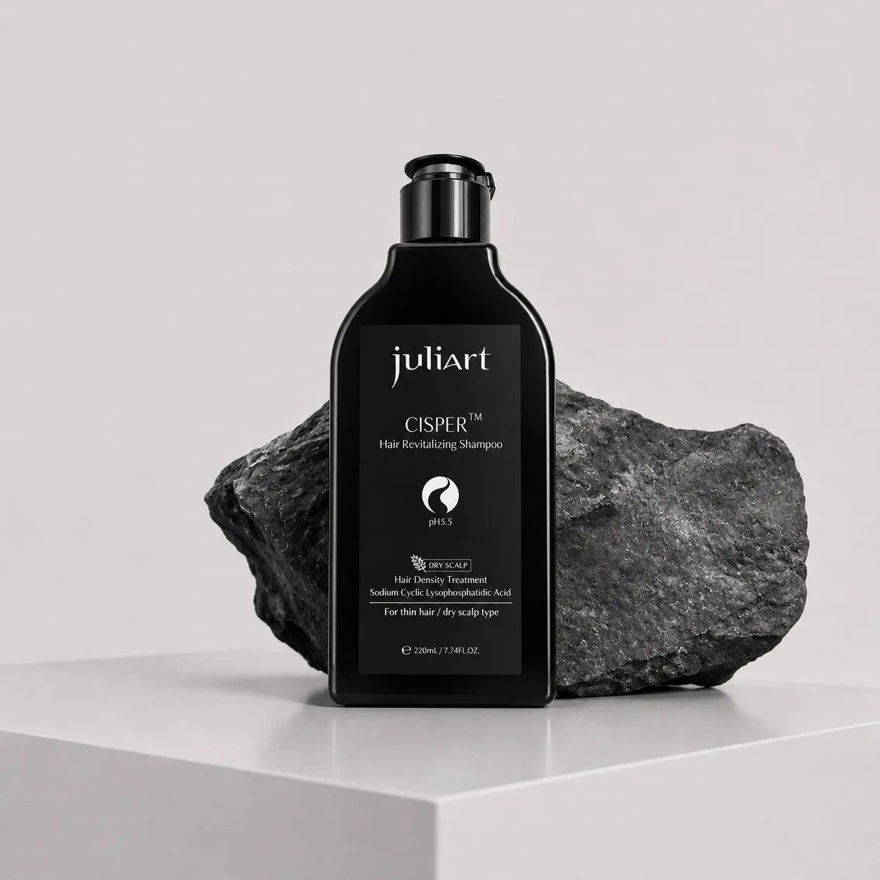juliArt CISPER Hair Revitalizing šampūnas (riebiai odai)