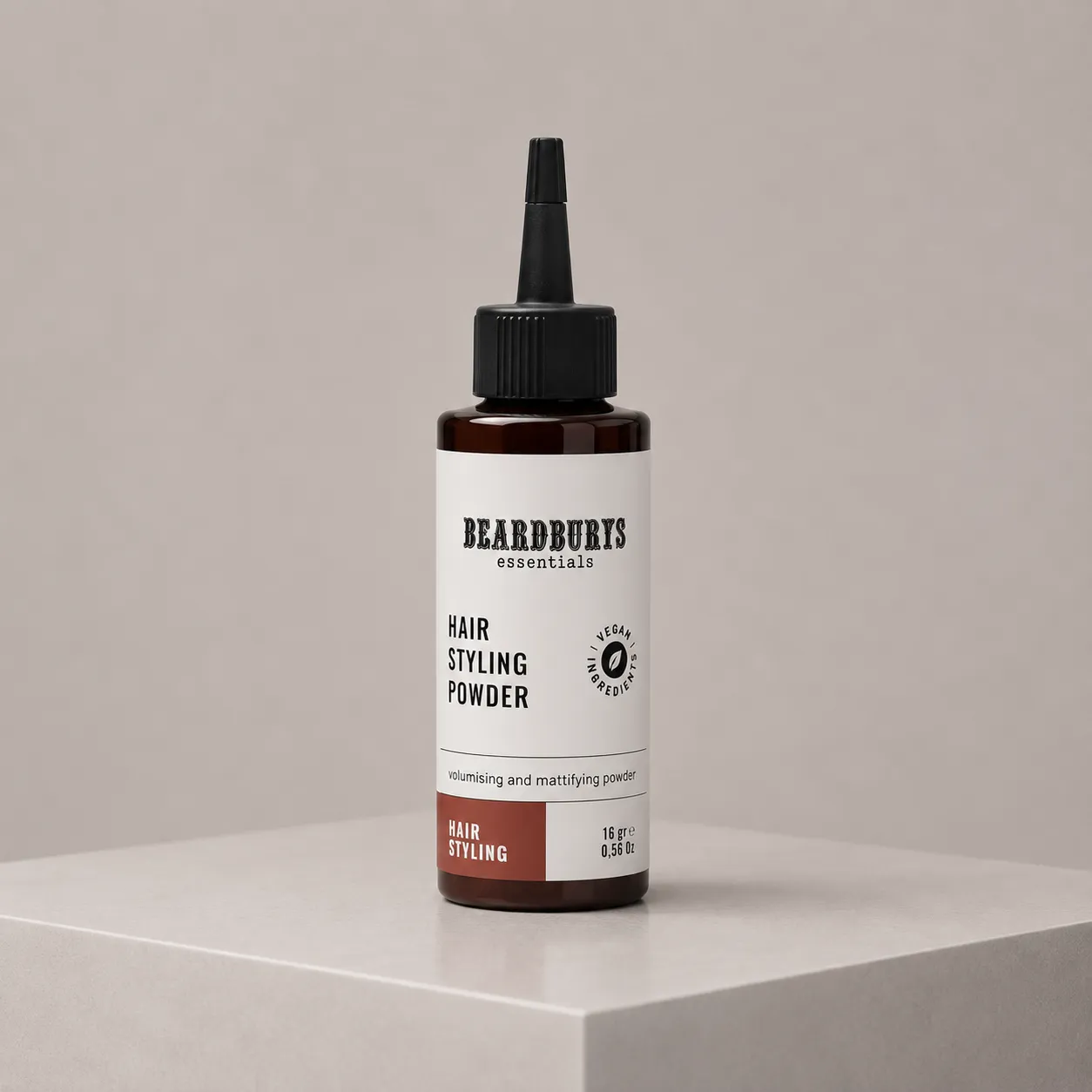 Beardburys Essentials Hair Styling Powder apimties suteikianti matinė pudra plaukams