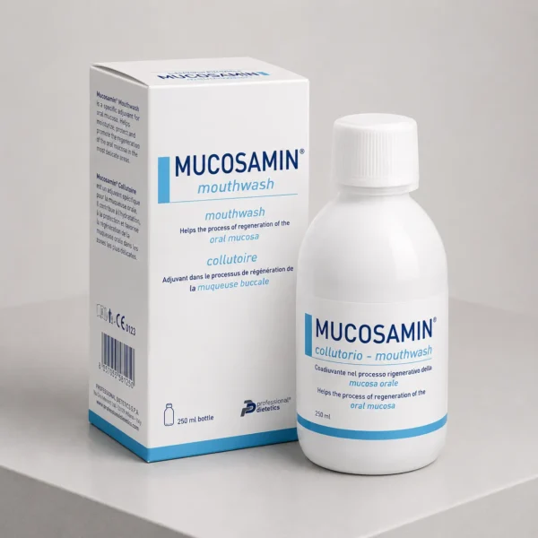 Mucosamin burnos skalavimo skystis